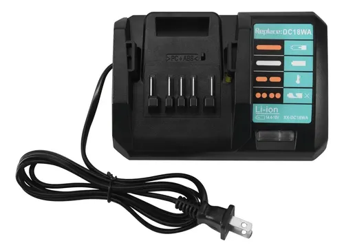 Chargeur DC18WA Pour Batteries Makita Série G 14,4V-18V - Compatible BL1413G, BL1813G, BL1840G… - Entrée 100-240V - 4