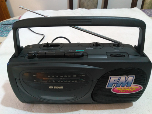 Radiograbador Ken Brown Dx50 Solo Radios Leer Bien Negro (Usado)
