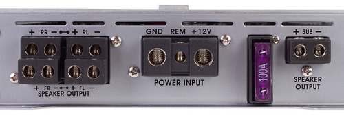 Amplificador Soundstream Rs5.4500d Full Range De 5 Canales Color Blanco