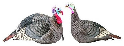 Hunters Specialties 100005 Strut-lite Jake &amp; Hen Decoy, 