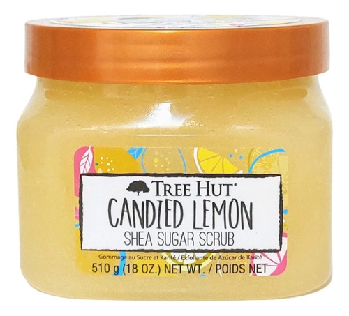Exfoliante Corporal de Azúcar de Manteca de Karité con Limón Caramelizado Tree Hut