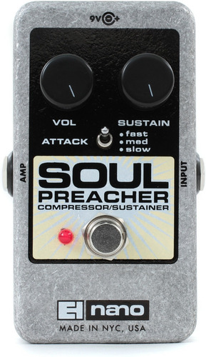 Pedal Compressor Electro Harmonix Soul Preacher C/ Nfe