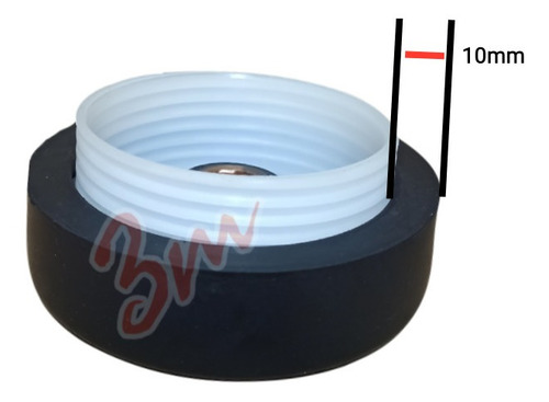 Imagen 3 de 8 de Chumacera O Boya 12mm Para Lavadora Doble Tina Multimarca