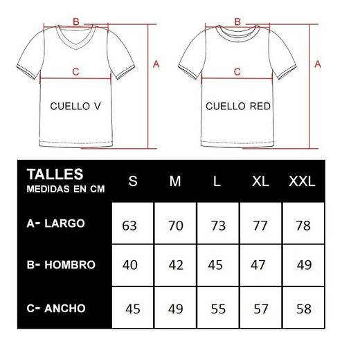 Imagen 2 de 8 de Remera Hombre Prince Escote V Algodón Peinado S Al Xxl Cod