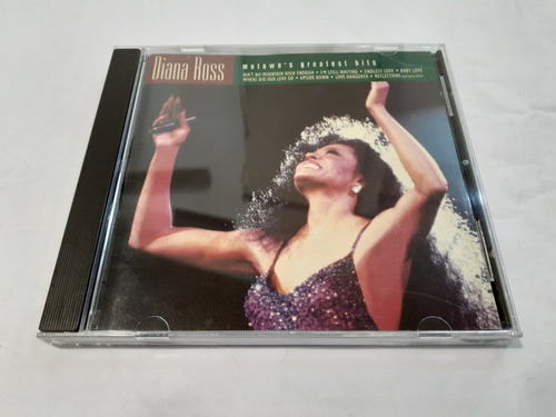 Motown's Greatest Hits, Diana Ross - Cd 1992 Alemania Mint