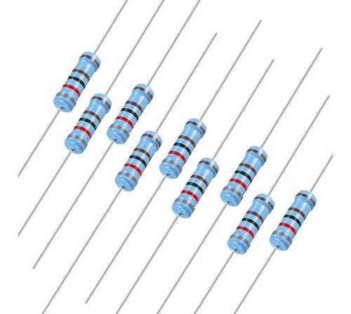 Resistor Metalfilm 0,47r (0r47) 2w (lote De 50 Peças) 