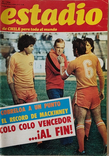 Revista Estadio N°1834 Colo Colo Vencedor (ee195