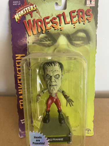 Universal Monsters Little Big Heads Luchadores -set De 6