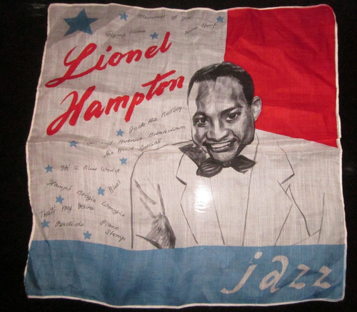 Antiguo Pañuelo De Musico De Jazz Lionel Hampton