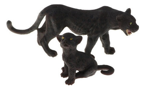 Conjunto De Juguete Realista De Figura De Pantera Negra, Niñ