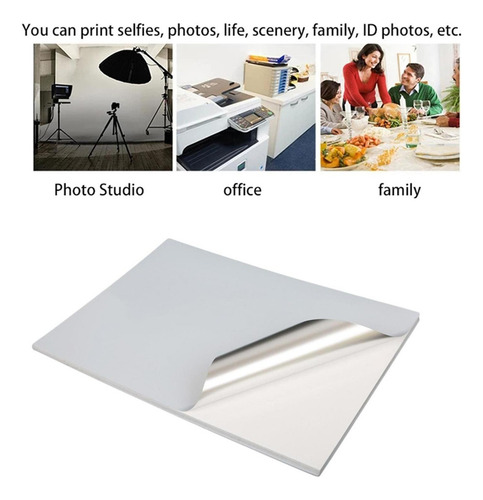 Etiqueta De Papel De Vinilo Imprimible A4 For Impresora