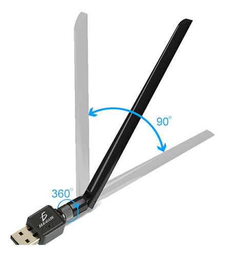 Antena Usb Receptora De Wifi A Máximo 150 Mbps