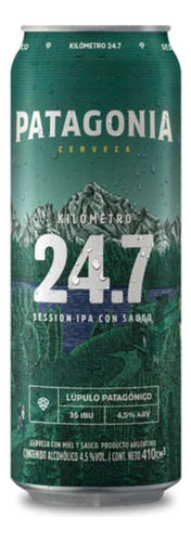 Cerveza Patagonia 24.7 Ipa 410ml