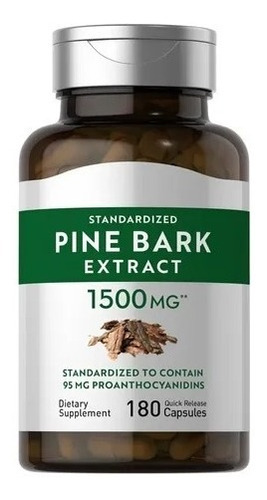 Pine Bark Extract 1500mg 180cap