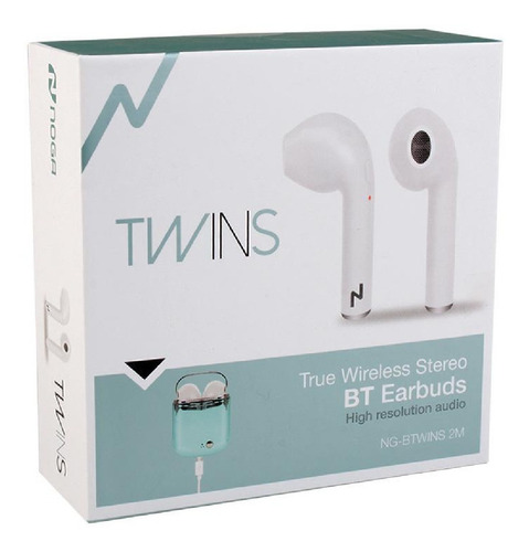 Auriculares In Eer Bluetooth Earbuds Noga Twins 2m