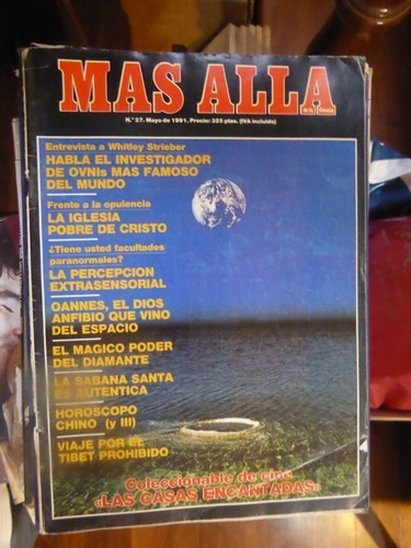 Revista Mas Alla Nº 27 - Mayo 1991 - Ovnis Whitley Strieber