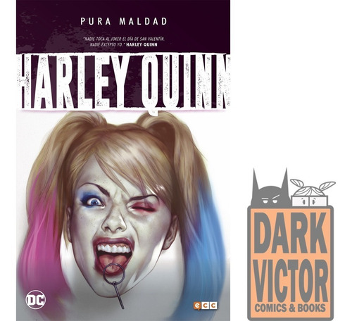 Pura Maldad Harley Quinn Ecc Tapa Dura Stock