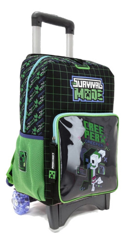 Mochila Minecraft Chenson Con Llantas Adaptadas Mc66001-3