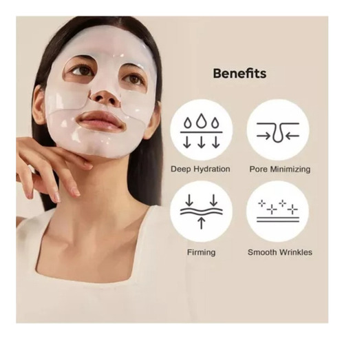 // Mascarilla De Noche Con Colágeno Coreano Antiarrugas
