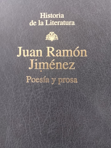 Poesia Y Prosa Juan Ramon Jimenez Literatura Rba Tapas Duras