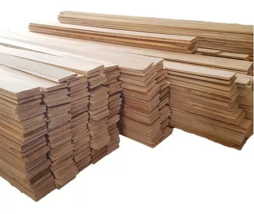 Tablas de madera de pino Magideal, 10 piezas, diseño de madera
