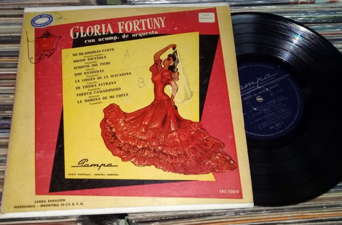 Gloria Fortuny No Me Quieras Tanto Lp 10'' Argentino / Kktus