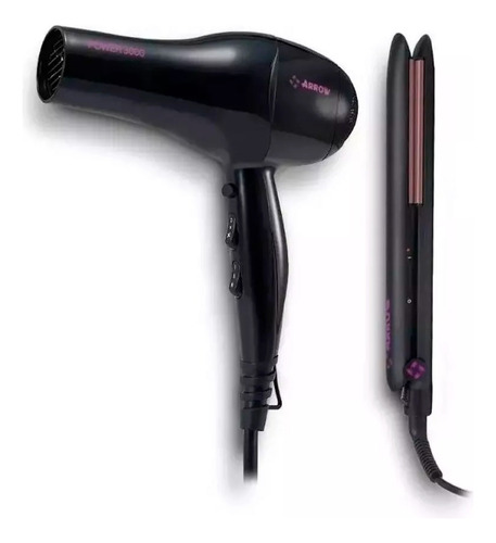 Arrow Beauty Set Secador Pelo 1800w + Planchita Ak6000ap