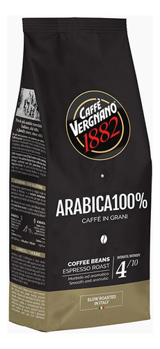 Caffe Vergnano - Cafe De Grano Entero 100% Arabica | Tostado