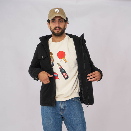 Customs Ba Campera Paris Gabardina Hombre C Capucha Desmonta