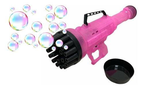 Pistola De Burbujas Maquina Agua Lanza Burbujas Burbujero 03 