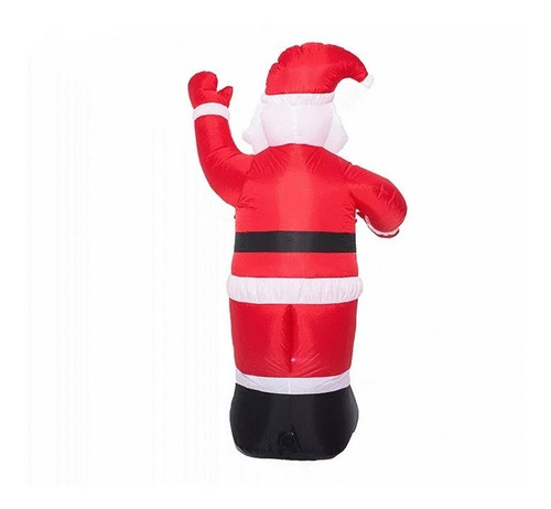 Inflable Navideño Multicolor 1.20 Mts Santa Claus