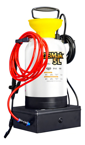 Maquina Para Limpeza Ar Condicionado Split 100 Psi 05 Litros