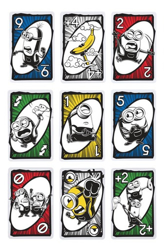 Juego De Mesa Minions The Rise Of Gru Uno Mattel