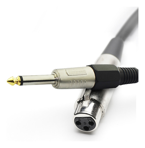 Cabo De Audio P10 X Xlr F 3 Metros P10canon30 Plus Cable