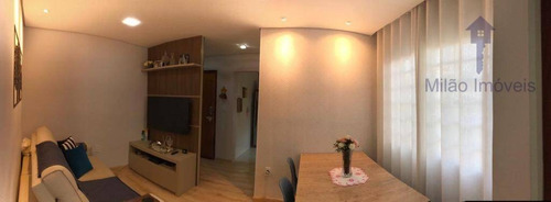 Imagem 1 de 10 de Apartamento Térreo Com 2 Dormitórios À Venda, 55 M² Por R$ 210.000 - Edifício Barão De Alfenas - Vila Trujillo - Sorocaba/sp - Ap1492
