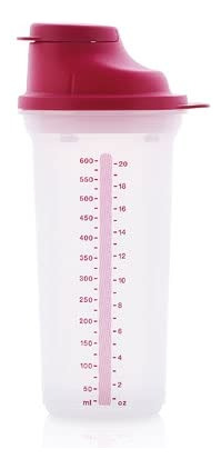 Batidora Tupperware 20.3 Fl Oz 2.5 Taza Rosa Blanco