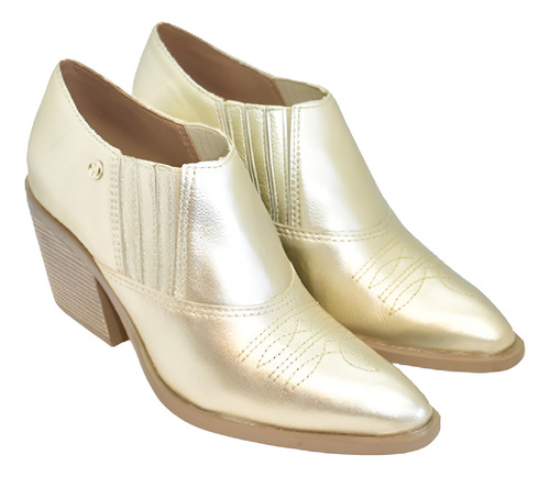 Charros Charritos Bota Botineta De Mujer Cuero Vacuno