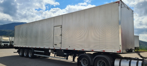 Carreta Semi-reboque Baú Alumínio 3 Eixos Novo 2021 S/ Pneus