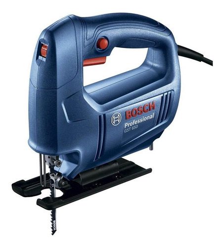 Imagem 3 de 8 de Serra Tico-tico Bosch Gst 650 450w 220v Com 1 Lâmina