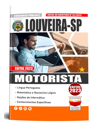 Apostila Concurso Motorista - Louveira Sp 2023