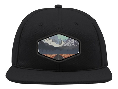 Snapback Paisaje Cordillera Gorro Bordado