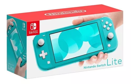 Nintendo Switch Lite 32GB Standard cor azul-turquesa