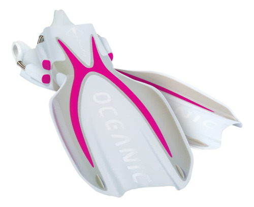 Oceanic Manta Ray (rosa/blanco, Xs)