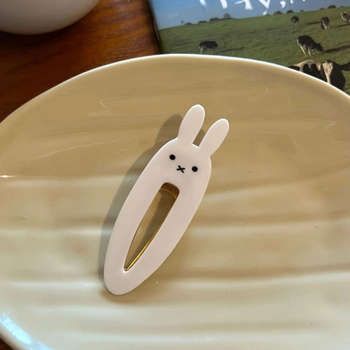 Horquilla Japonesa New Sweet Cool Miffy Hairpin Split Bangs