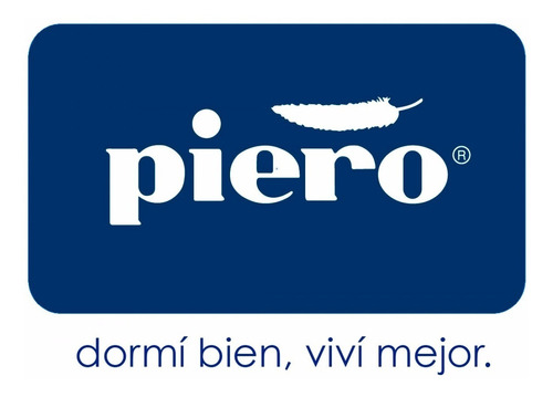 Imagen 2 de 10 de Almohada Piero Cuore 70 X 40 De Fibra Con Corazón De Espuma