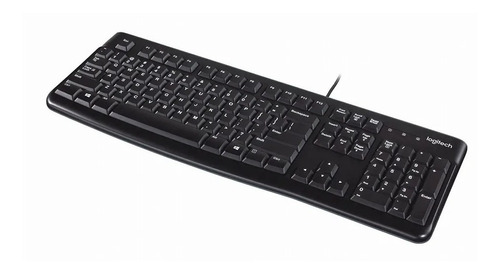 Logitech K120 Teclado Usb Pc Negro Español Ñ Slim