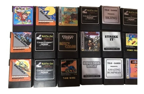 Imagen 3 de 4 de Colecovision Coleco Homebrew Games Solo Cartucho Repro