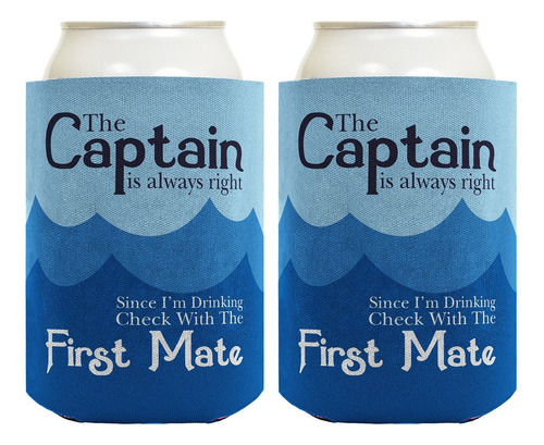 Capitan Always Right Check Firstmate Multi Pack Coolie Puede