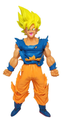 Dragon Ball Z Figura Goku Sayayin Pelo Super Amarillo 18cm