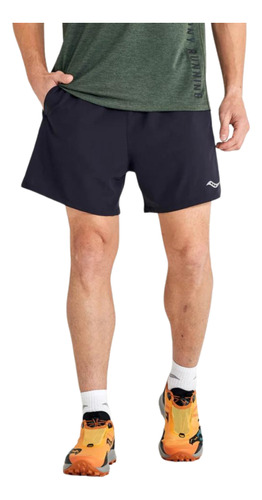 Short Saucony Outpace 5 Hombre Running Deportivo